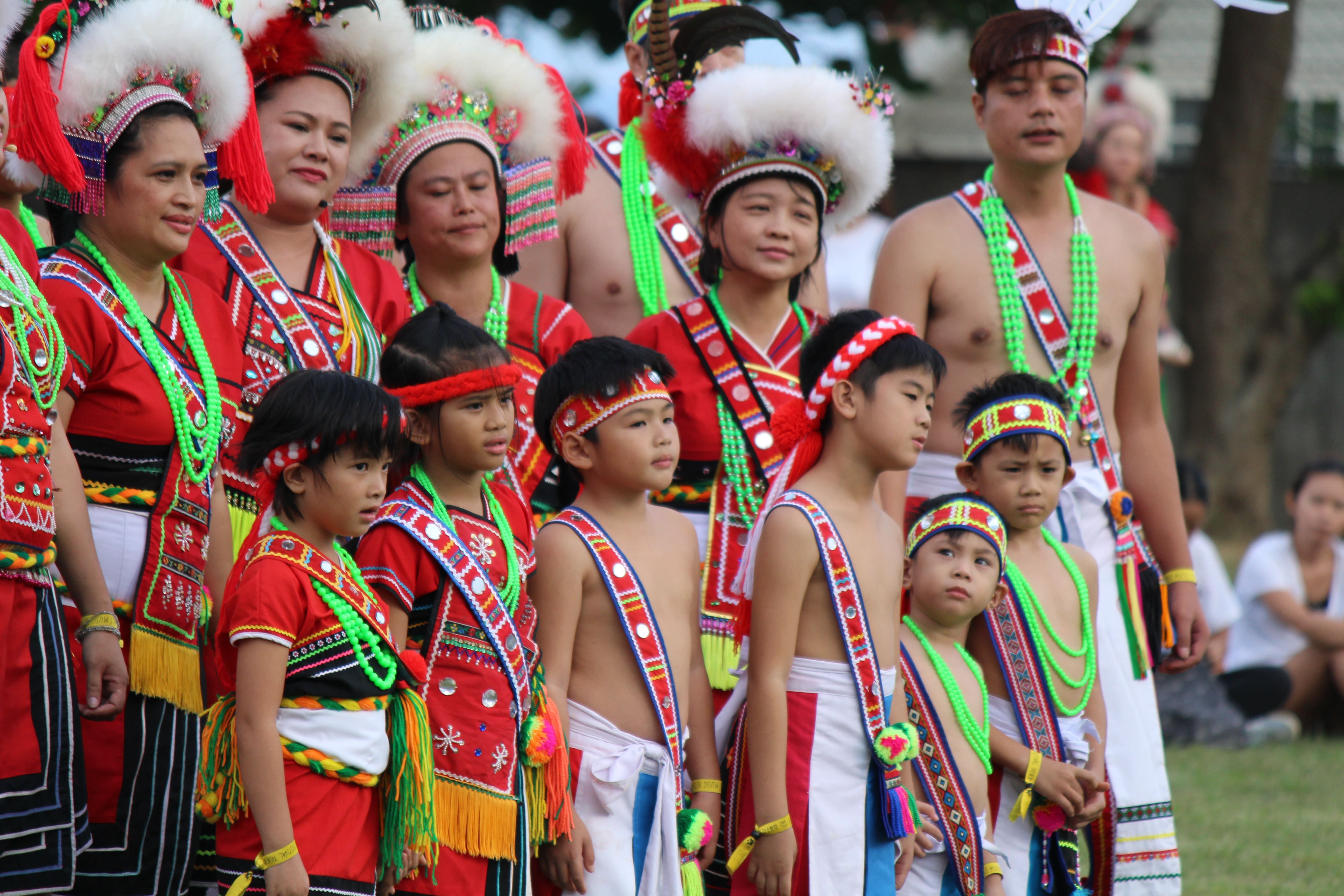Indigenous group dancers at Amis Music Festival