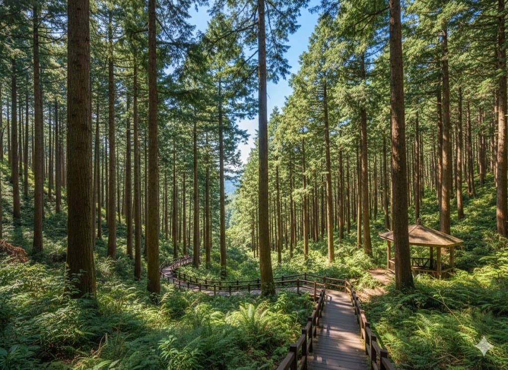 텅지 국가삼림유락구 (藤枝國家森林遊樂區)