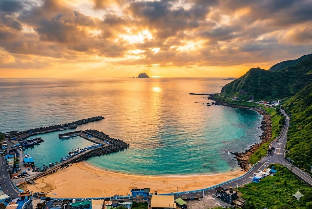 와이무산 다우룬 해변 (외목산 대무륜 해변)