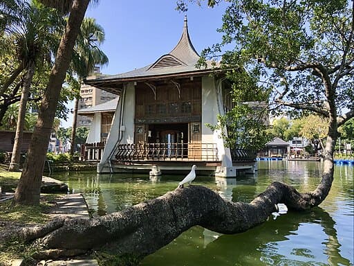 타이중 공원 정자 (호심정)