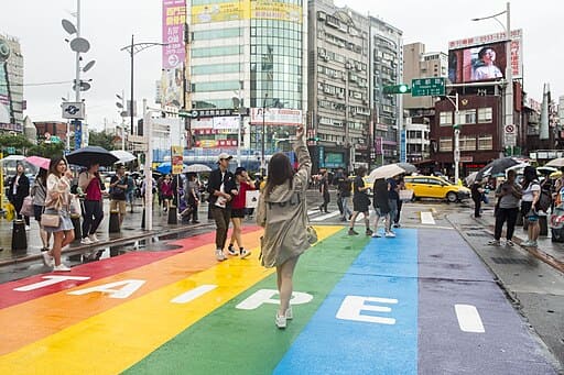 Ximending Rainbow Landscape (西門町彩虹地景)
