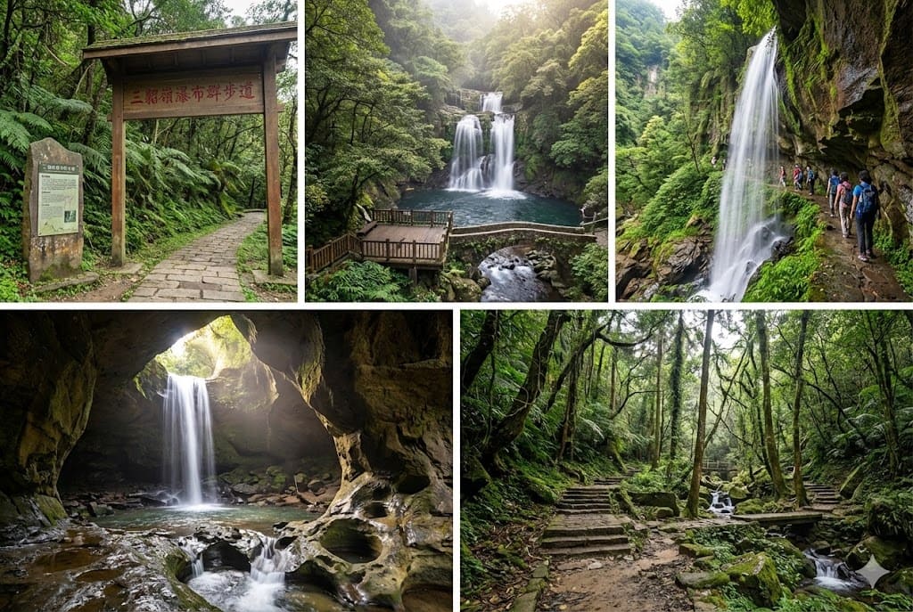 Sandiaoling Waterfall Trail (三貂嶺瀑布群)