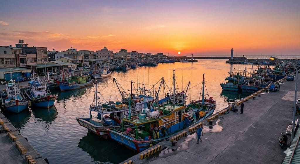 Taixi Fishing Harbor (台西漁港)